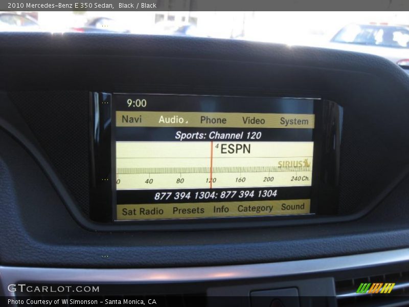 Black / Black 2010 Mercedes-Benz E 350 Sedan