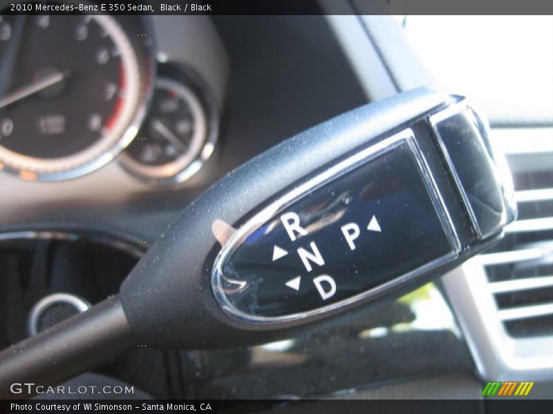Black / Black 2010 Mercedes-Benz E 350 Sedan