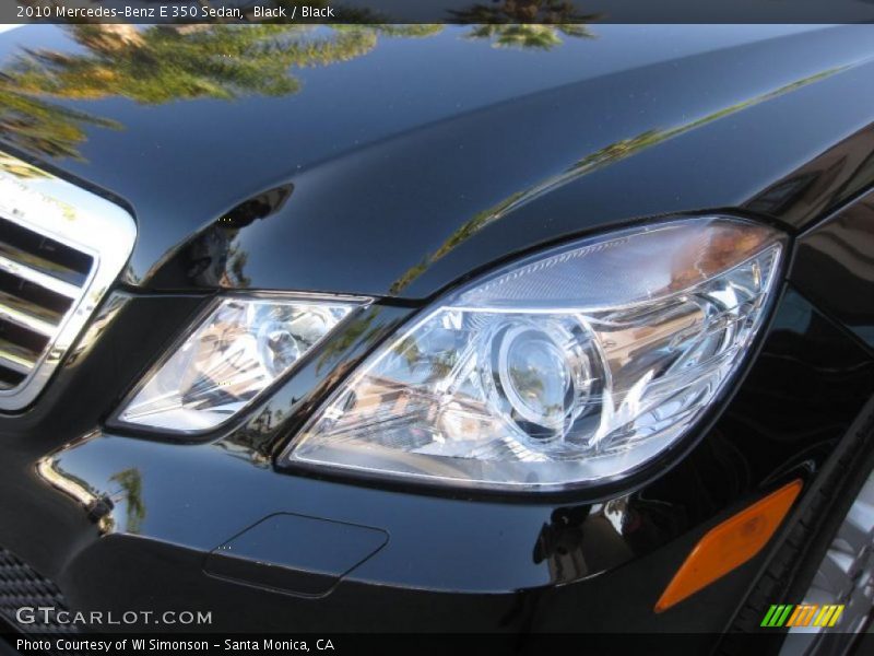Black / Black 2010 Mercedes-Benz E 350 Sedan