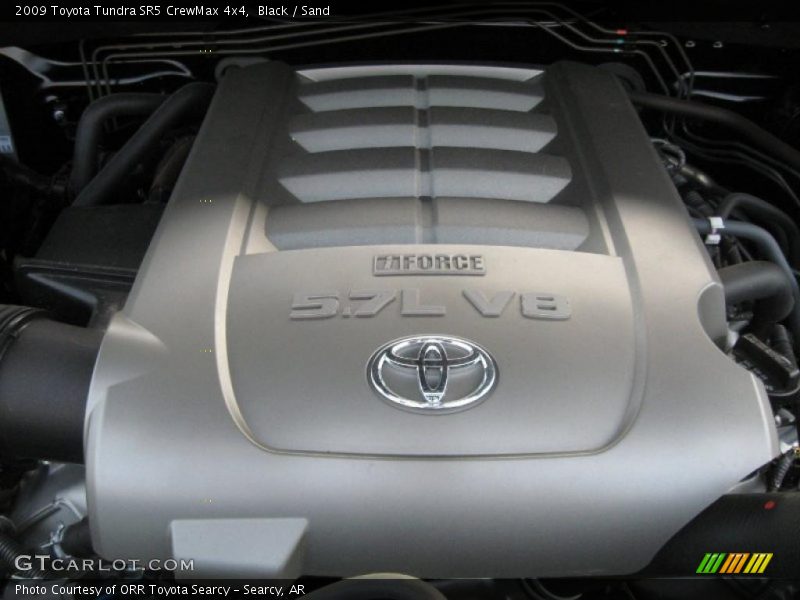 Black / Sand 2009 Toyota Tundra SR5 CrewMax 4x4