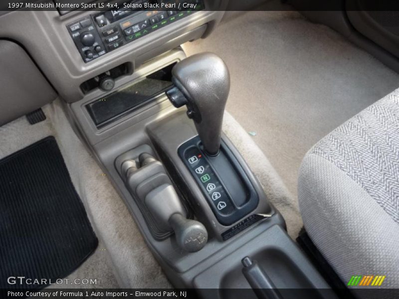 Solano Black Pearl / Gray 1997 Mitsubishi Montero Sport LS 4x4