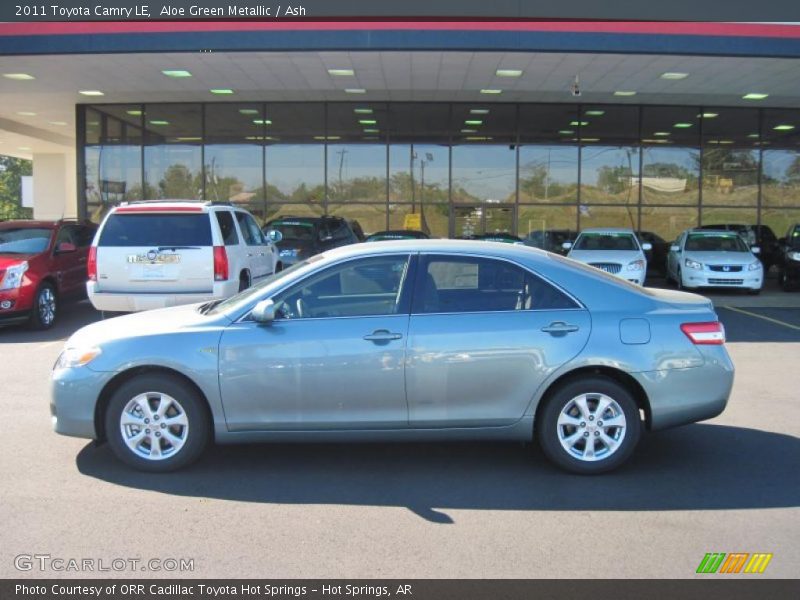 Aloe Green Metallic / Ash 2011 Toyota Camry LE