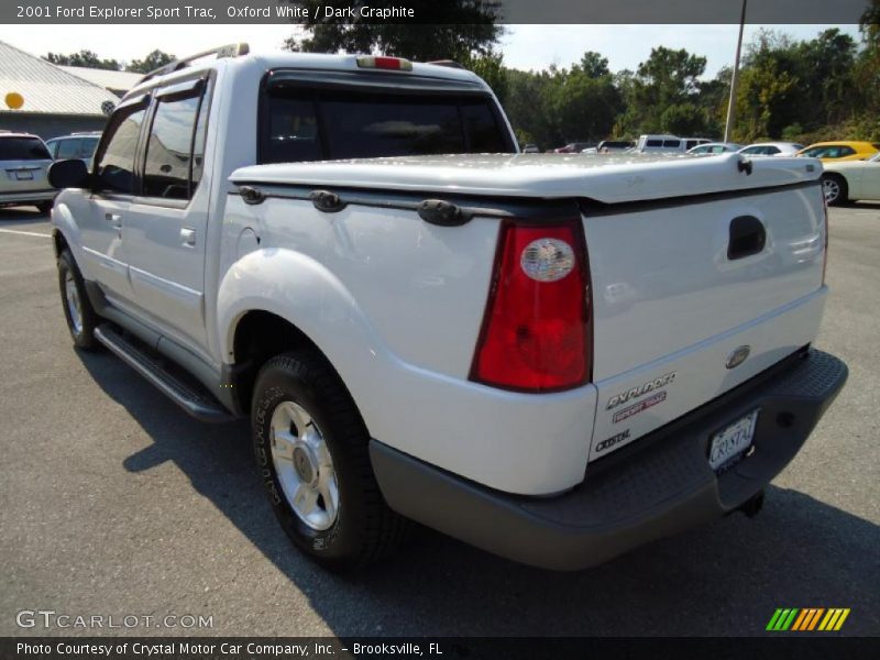 Oxford White / Dark Graphite 2001 Ford Explorer Sport Trac