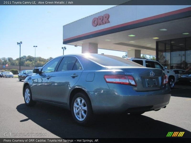 Aloe Green Metallic / Ash 2011 Toyota Camry LE