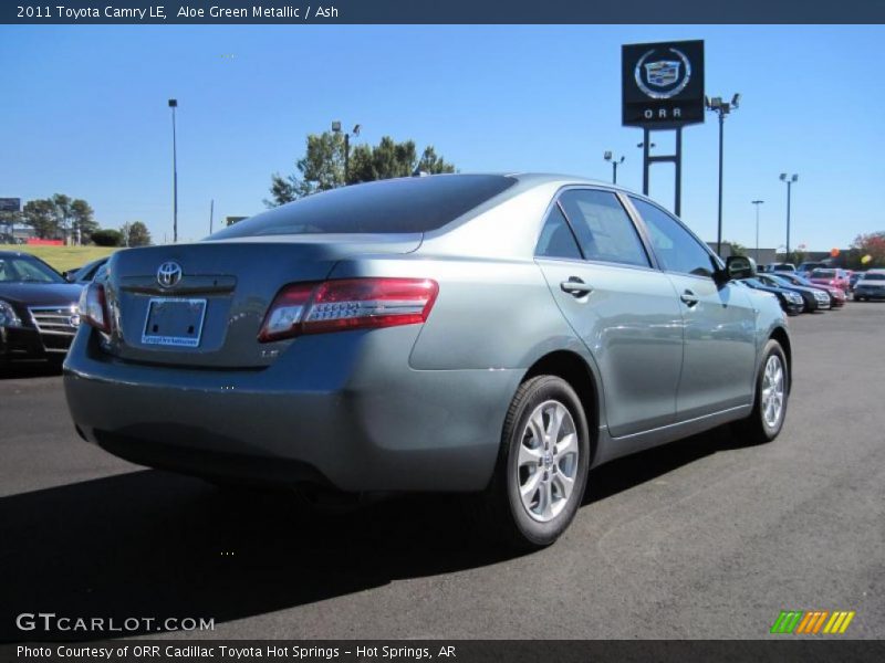 Aloe Green Metallic / Ash 2011 Toyota Camry LE