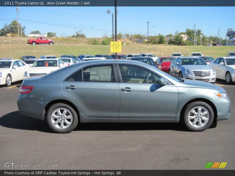 Aloe Green Metallic / Ash 2011 Toyota Camry LE