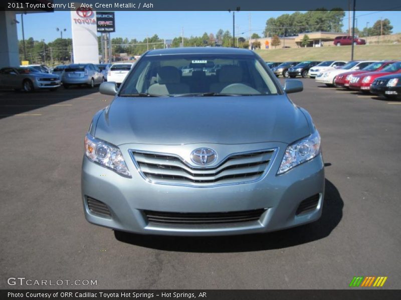 Aloe Green Metallic / Ash 2011 Toyota Camry LE