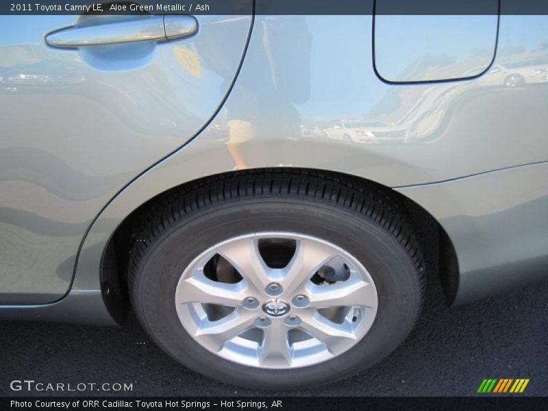 Aloe Green Metallic / Ash 2011 Toyota Camry LE