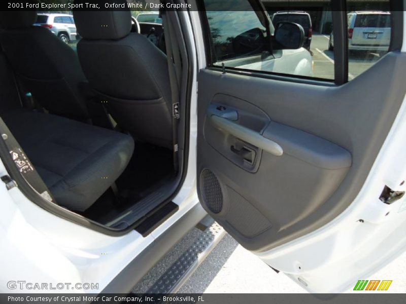 Oxford White / Dark Graphite 2001 Ford Explorer Sport Trac