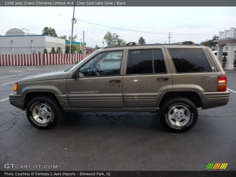 Char Gold Satin Glow / Black 1998 Jeep Grand Cherokee Limited 4x4