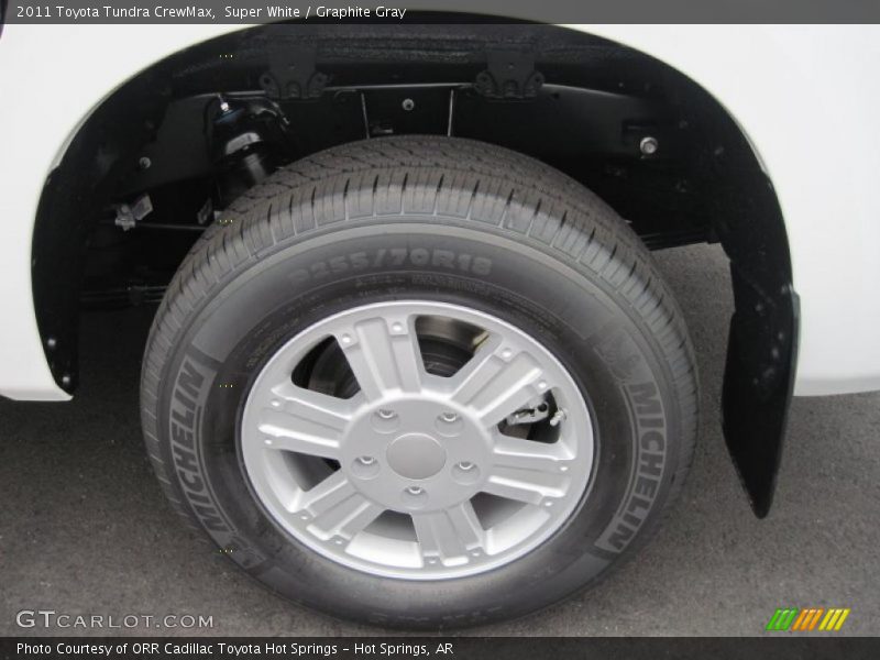 Super White / Graphite Gray 2011 Toyota Tundra CrewMax