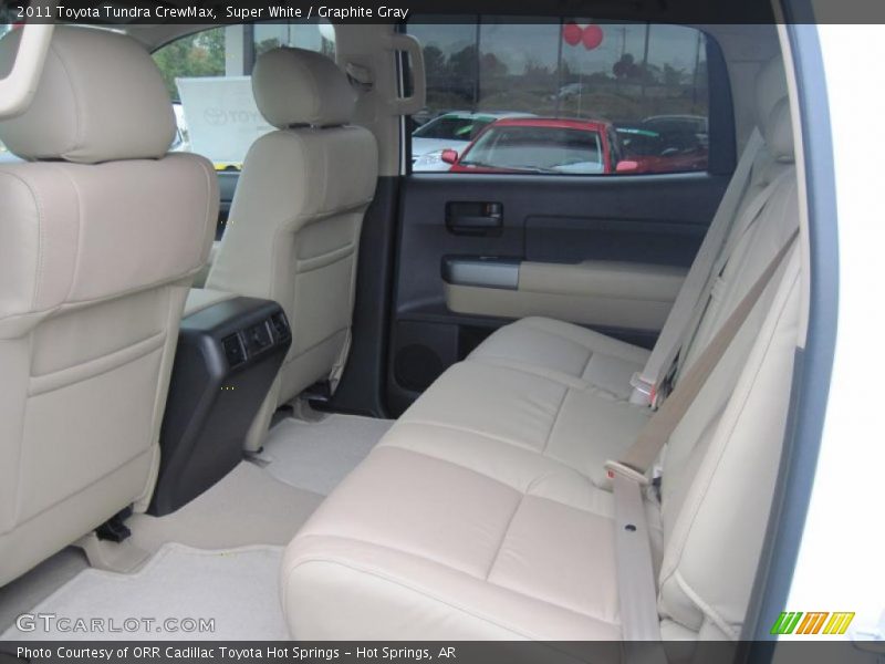 Super White / Graphite Gray 2011 Toyota Tundra CrewMax