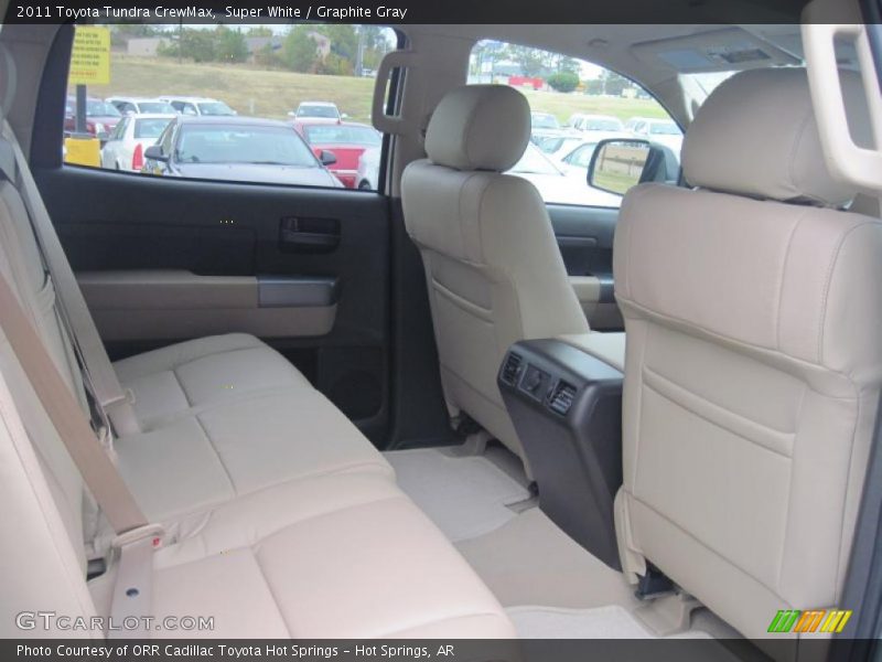 Super White / Graphite Gray 2011 Toyota Tundra CrewMax