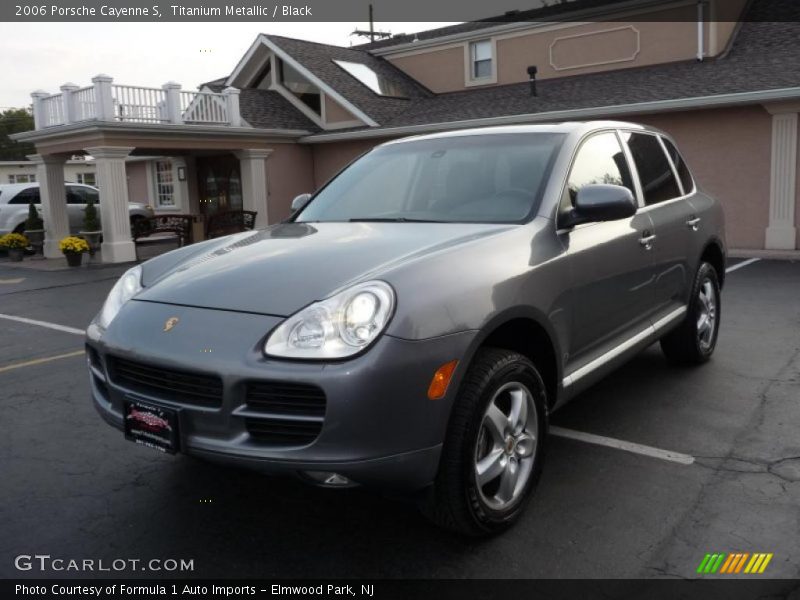 Titanium Metallic / Black 2006 Porsche Cayenne S