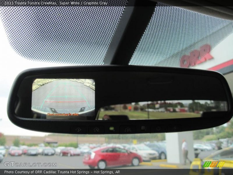 Super White / Graphite Gray 2011 Toyota Tundra CrewMax
