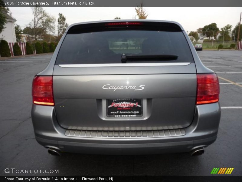 Titanium Metallic / Black 2006 Porsche Cayenne S