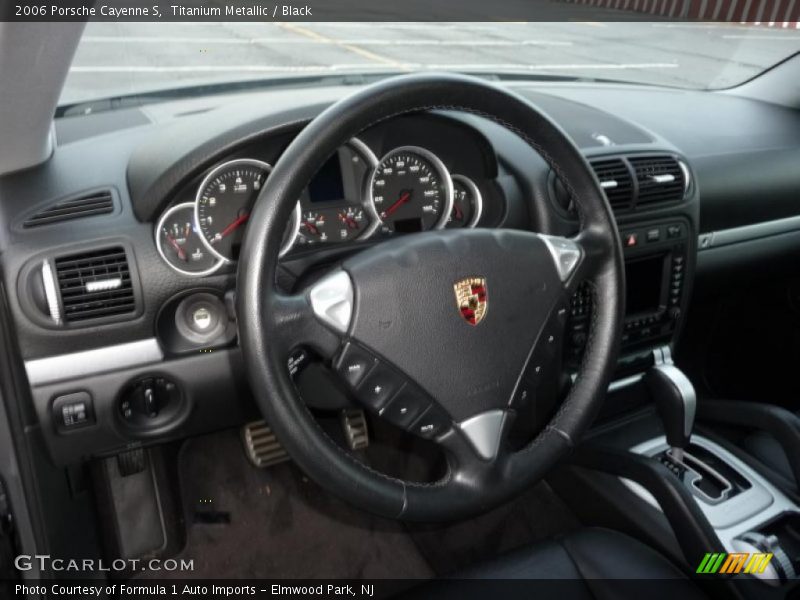 Titanium Metallic / Black 2006 Porsche Cayenne S