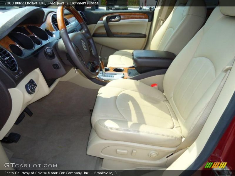 Red Jewel / Cashmere/Cocoa 2008 Buick Enclave CXL