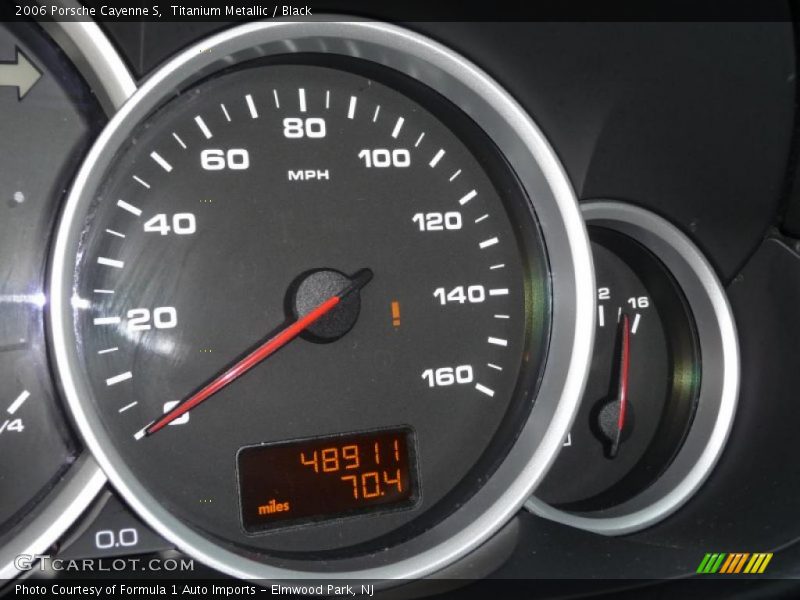 Titanium Metallic / Black 2006 Porsche Cayenne S