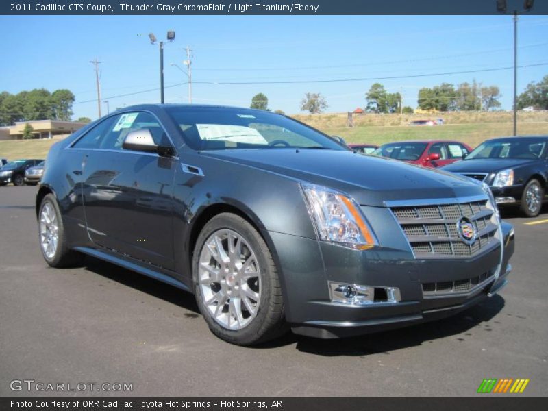  2011 CTS Coupe Thunder Gray ChromaFlair