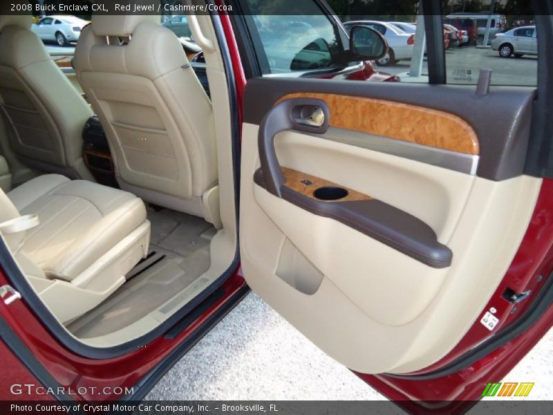 Red Jewel / Cashmere/Cocoa 2008 Buick Enclave CXL