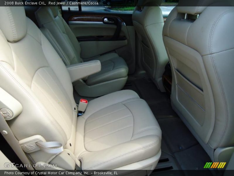 Red Jewel / Cashmere/Cocoa 2008 Buick Enclave CXL