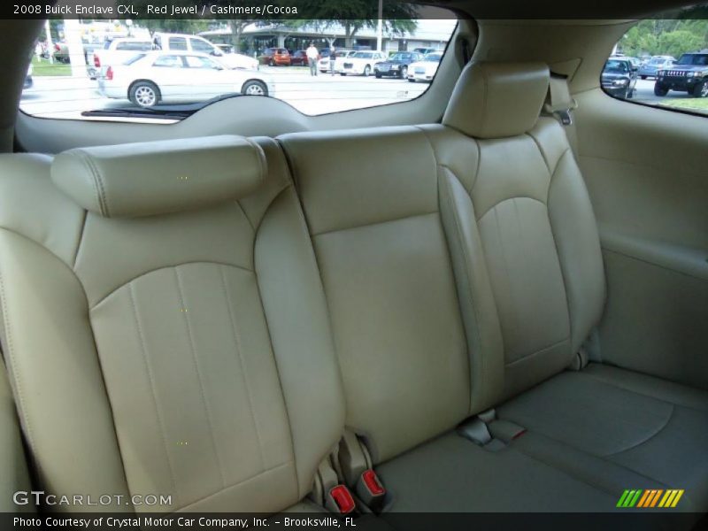 Red Jewel / Cashmere/Cocoa 2008 Buick Enclave CXL