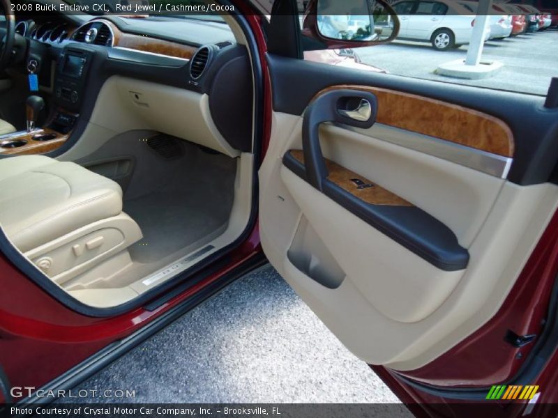 Red Jewel / Cashmere/Cocoa 2008 Buick Enclave CXL