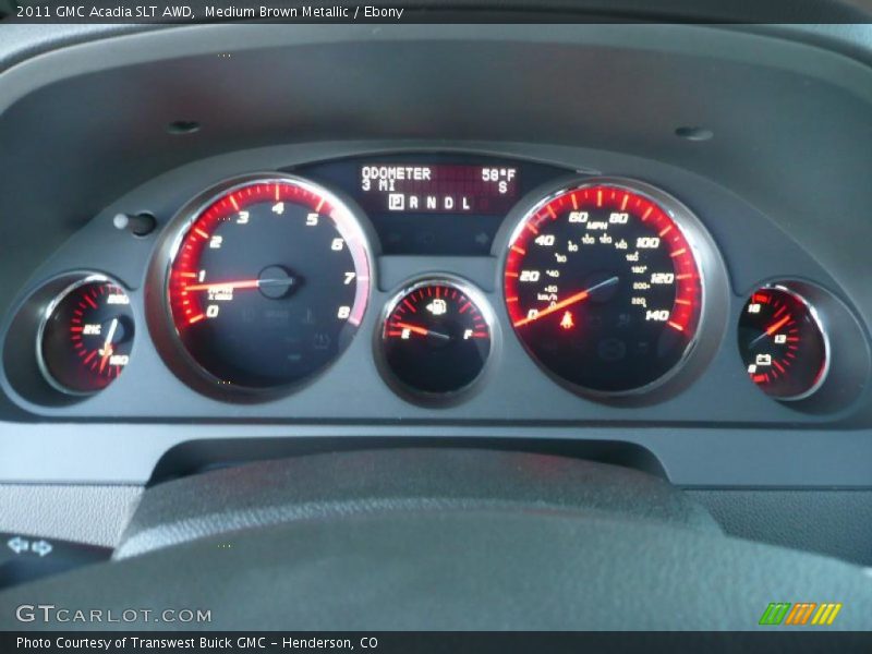  2011 Acadia SLT AWD SLT AWD Gauges