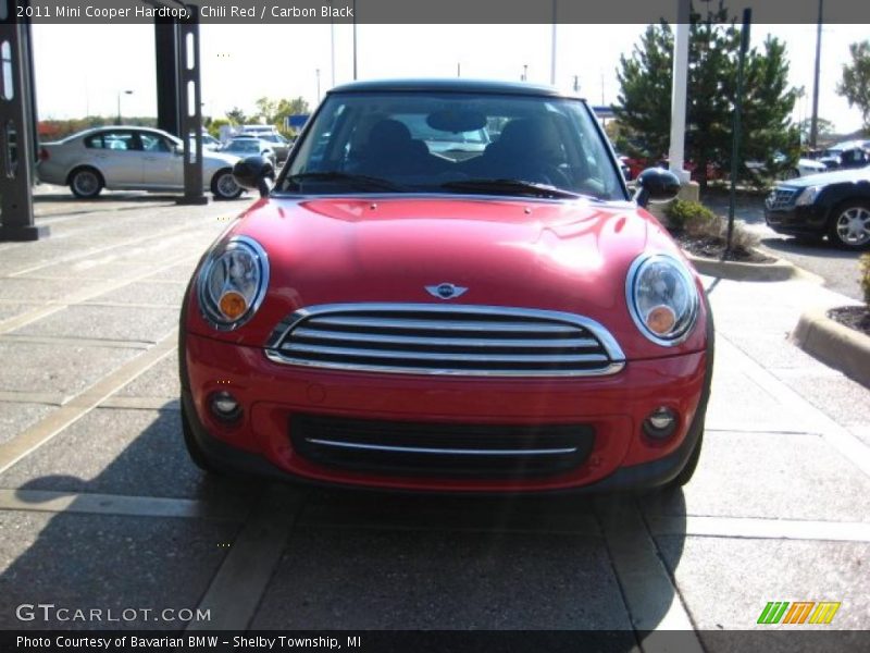 Chili Red / Carbon Black 2011 Mini Cooper Hardtop