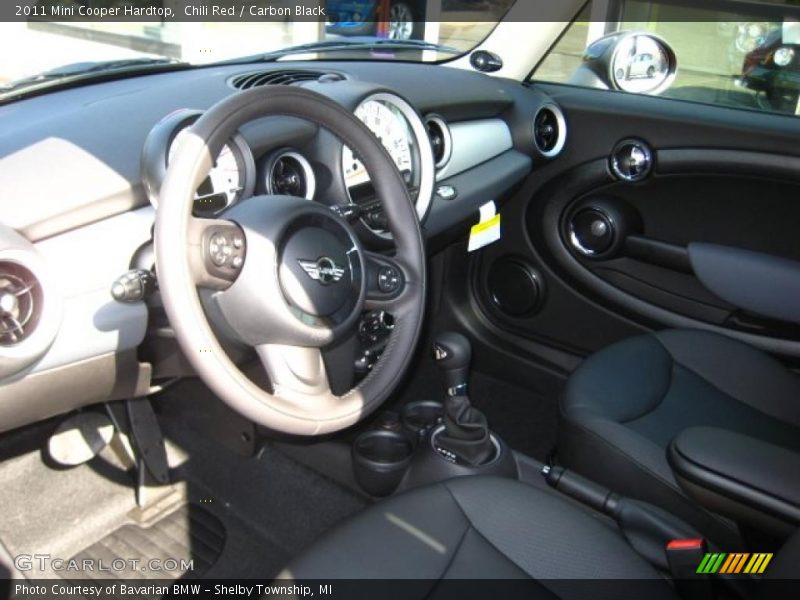 Chili Red / Carbon Black 2011 Mini Cooper Hardtop
