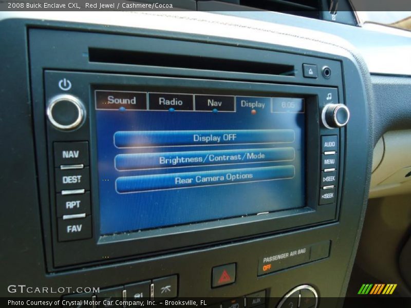 Red Jewel / Cashmere/Cocoa 2008 Buick Enclave CXL