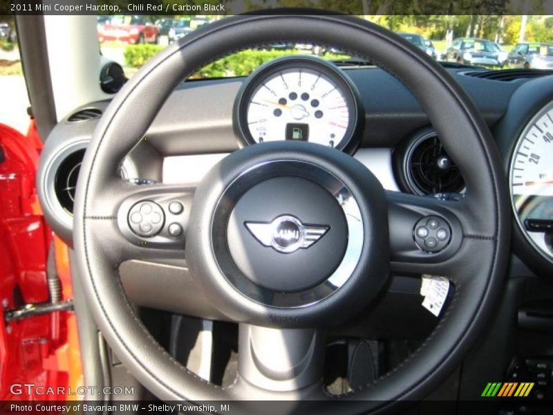 Chili Red / Carbon Black 2011 Mini Cooper Hardtop
