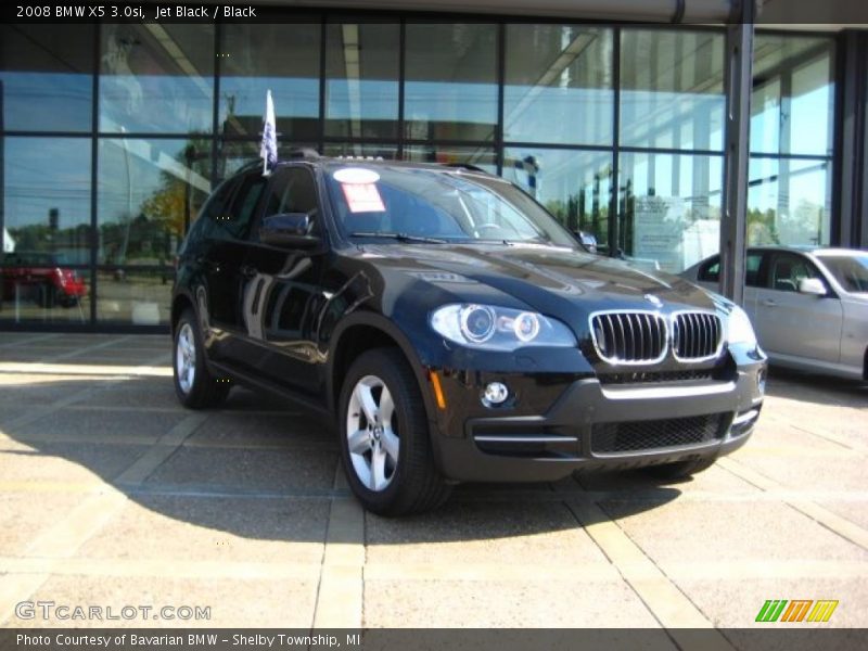 Jet Black / Black 2008 BMW X5 3.0si