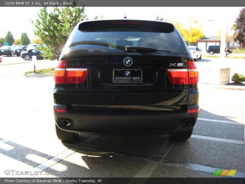 Jet Black / Black 2008 BMW X5 3.0si