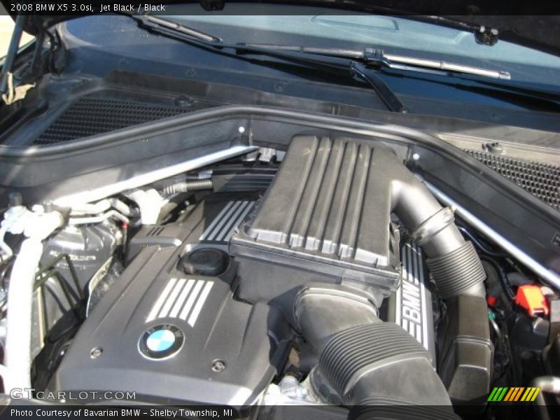 Jet Black / Black 2008 BMW X5 3.0si