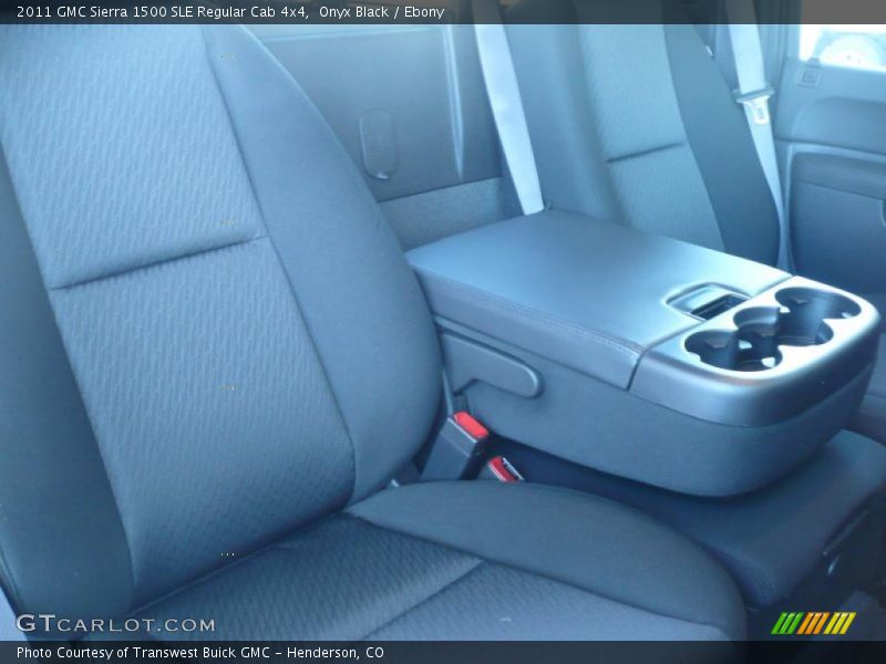 Onyx Black / Ebony 2011 GMC Sierra 1500 SLE Regular Cab 4x4