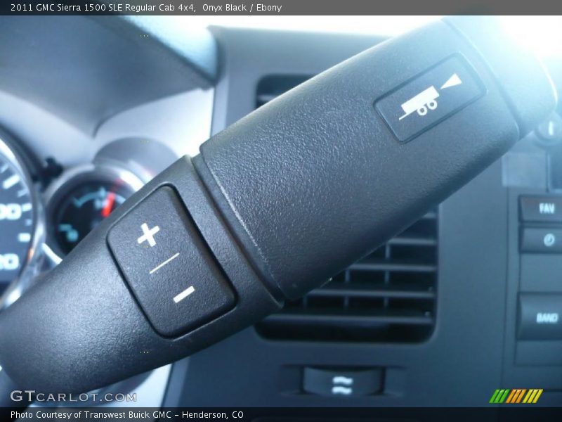 Onyx Black / Ebony 2011 GMC Sierra 1500 SLE Regular Cab 4x4
