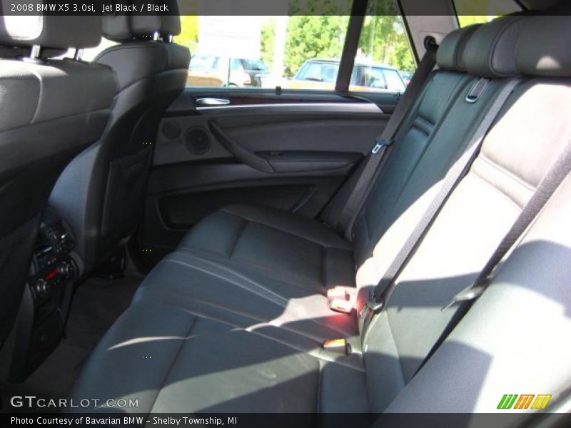 Jet Black / Black 2008 BMW X5 3.0si