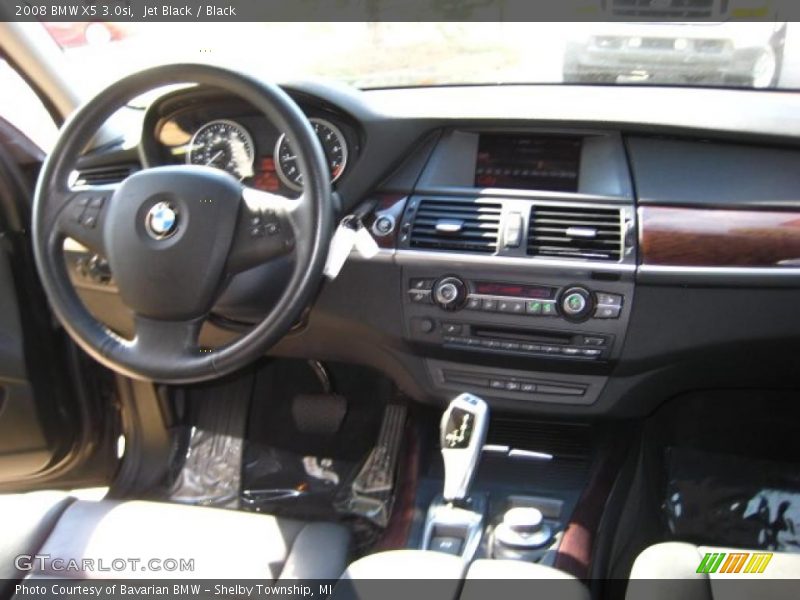 Jet Black / Black 2008 BMW X5 3.0si