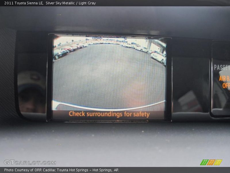 Silver Sky Metallic / Light Gray 2011 Toyota Sienna LE