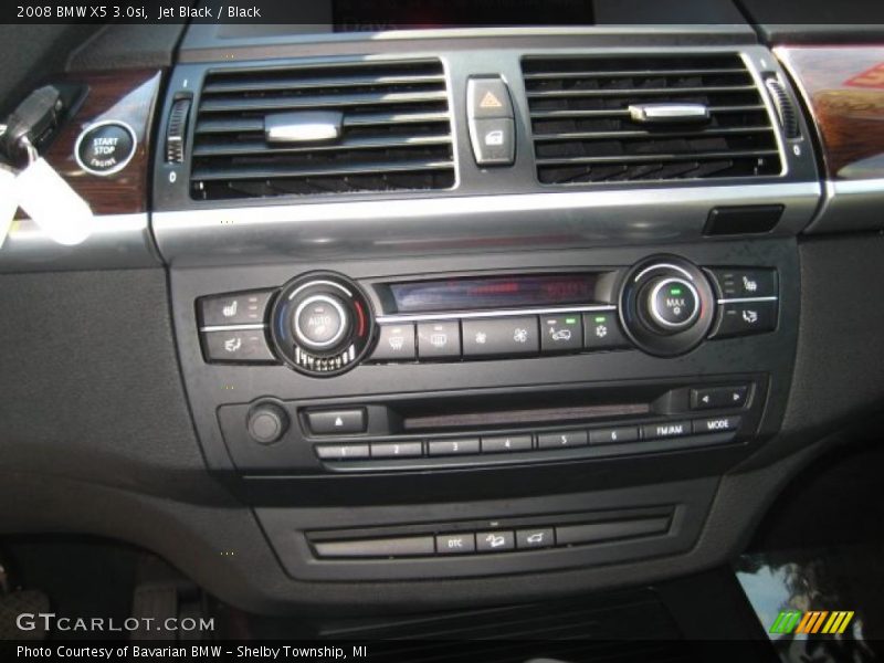Jet Black / Black 2008 BMW X5 3.0si