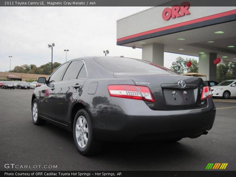 Magnetic Gray Metallic / Ash 2011 Toyota Camry LE