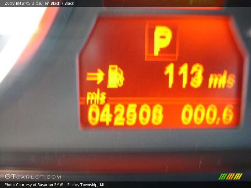 Jet Black / Black 2008 BMW X5 3.0si
