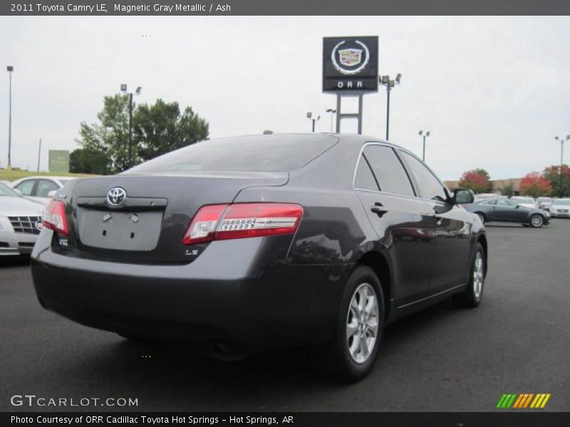 Magnetic Gray Metallic / Ash 2011 Toyota Camry LE