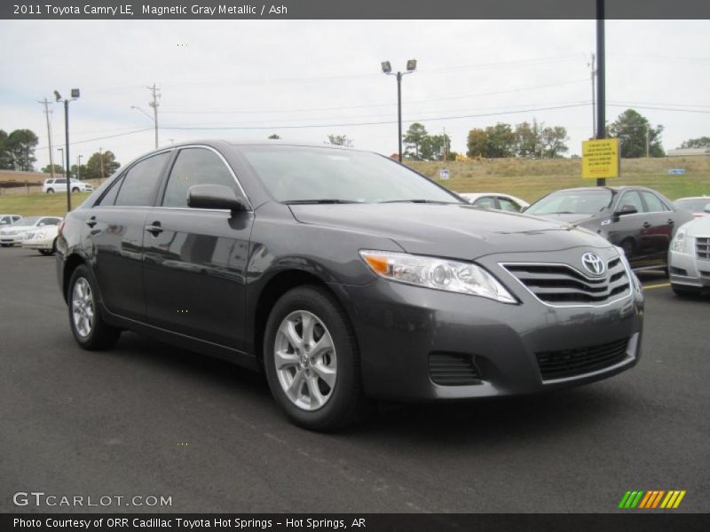 Magnetic Gray Metallic / Ash 2011 Toyota Camry LE