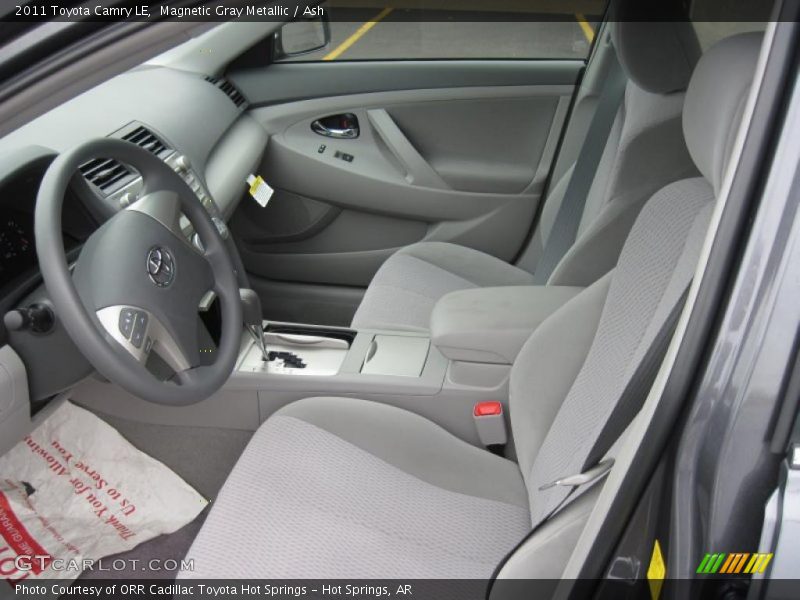 Magnetic Gray Metallic / Ash 2011 Toyota Camry LE