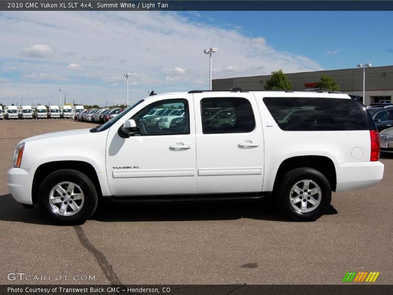 Summit White / Light Tan 2010 GMC Yukon XL SLT 4x4
