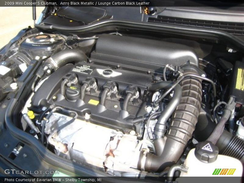  2009 Cooper S Clubman Engine - 1.6 Liter Turbocharged DOHC 16-Valve 4 Cylinder