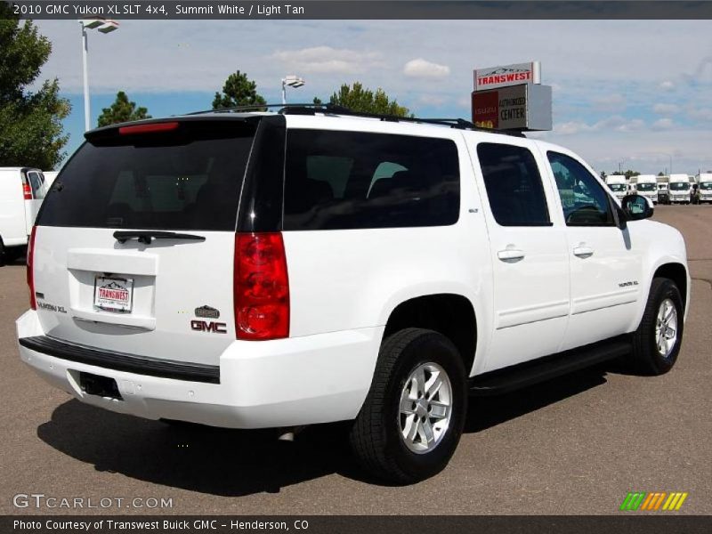Summit White / Light Tan 2010 GMC Yukon XL SLT 4x4